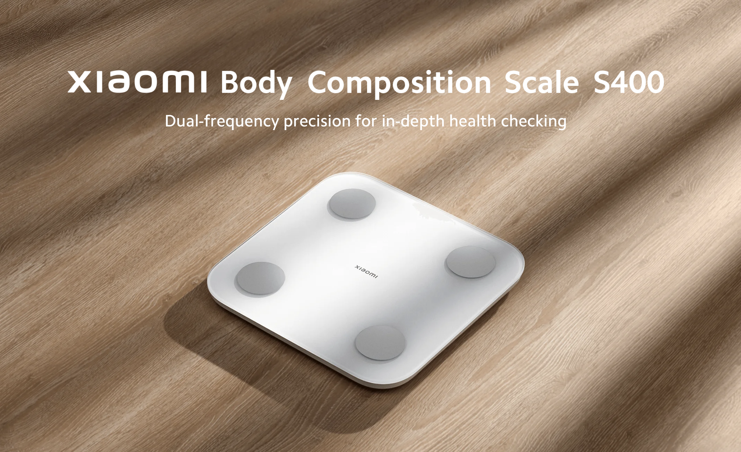 Xiaomi lance la balance de composition corporelle S400 sur le marché mondial. Elle peut mesurer 25 indicateurs de santé.