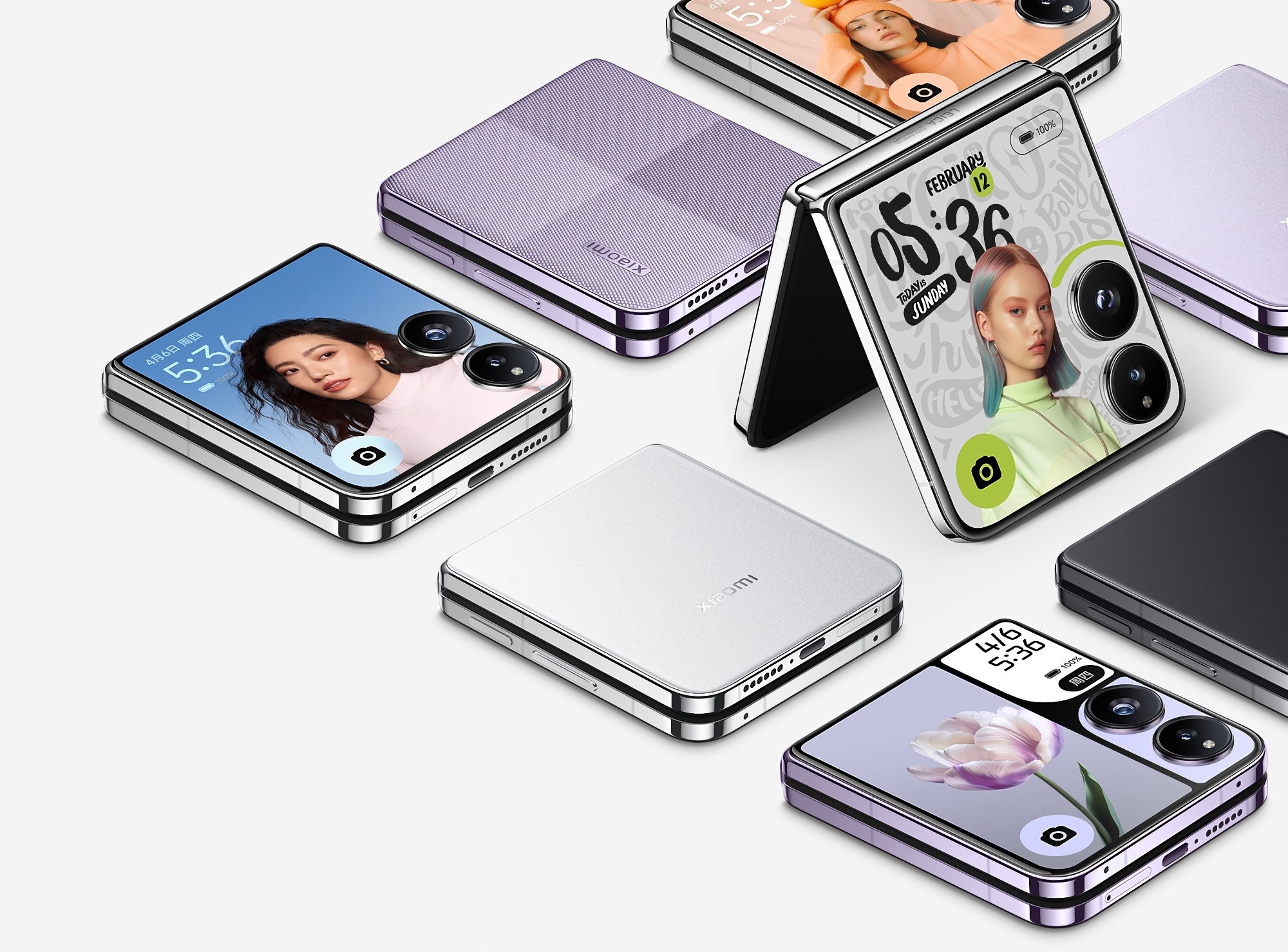 Xiaomi has revealed the look and also revealed the specs and announcement date of its foldable Mix Flip smartphone