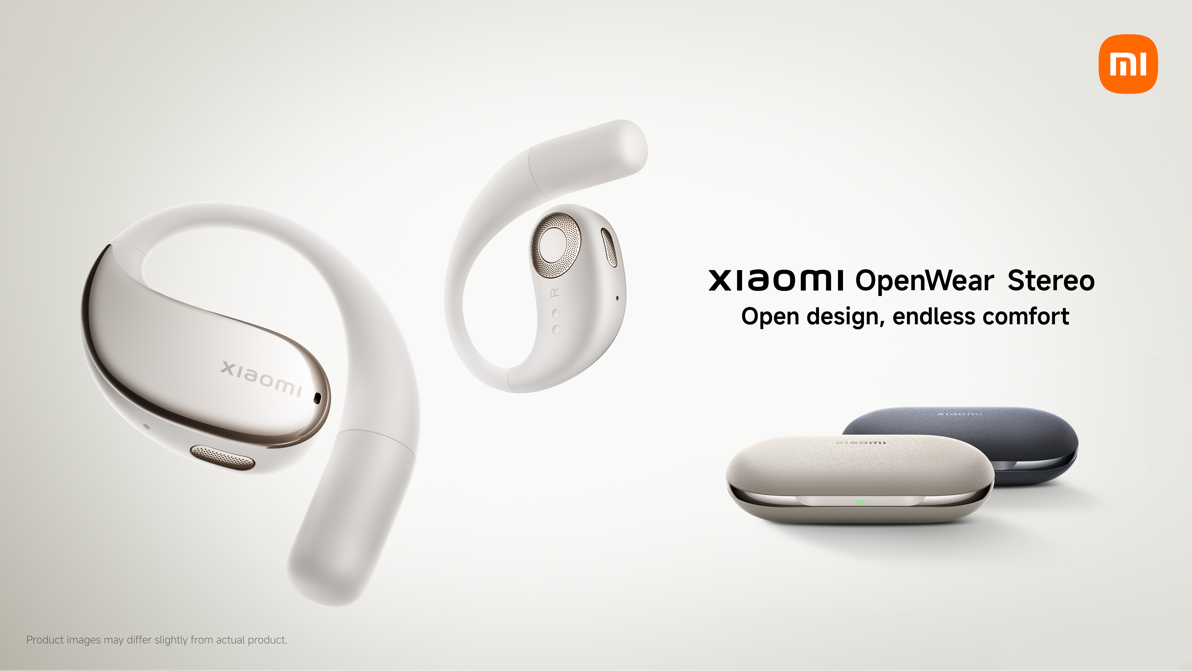 Competitor to Huawei FreeClip and Bose Ultra Open: Xiaomi's TWS open-type headphones with Hi-Res Audio and up to 38.5 hours of battery life make their global debut