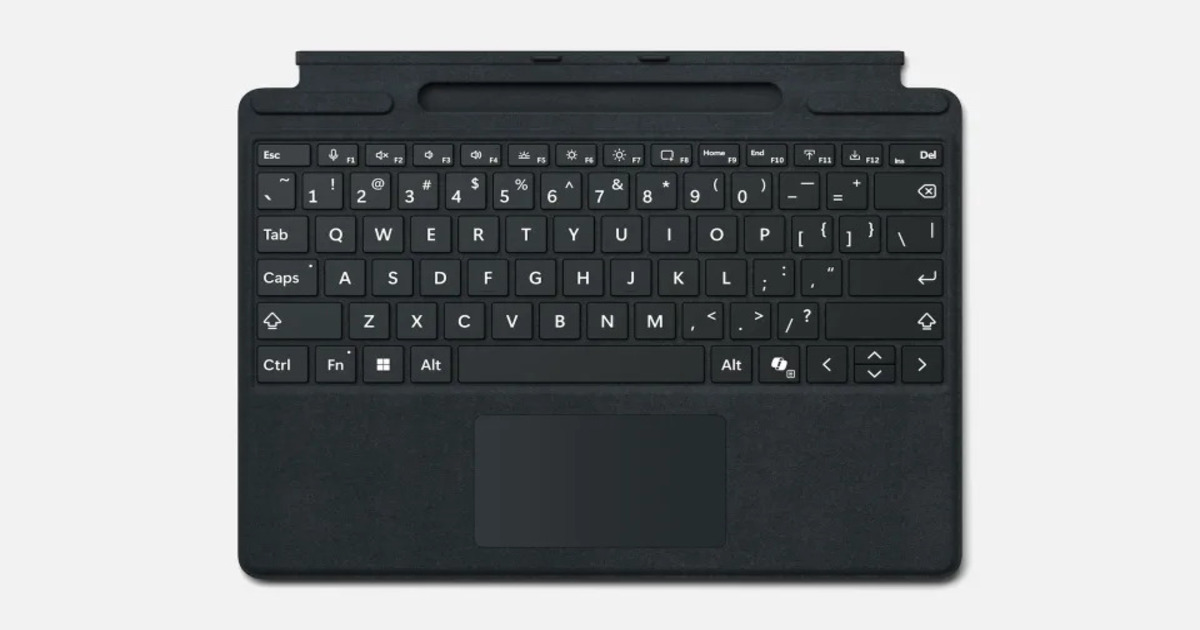 Microsoft releases new Surface Pro keyboard to improve readability
