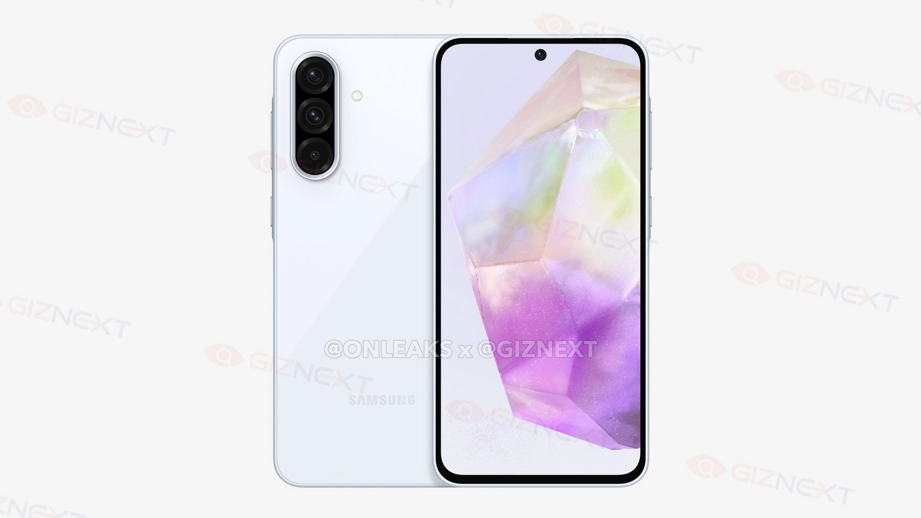 Leaked renders of Samsung Galaxy A36: take a look at the fresh design!