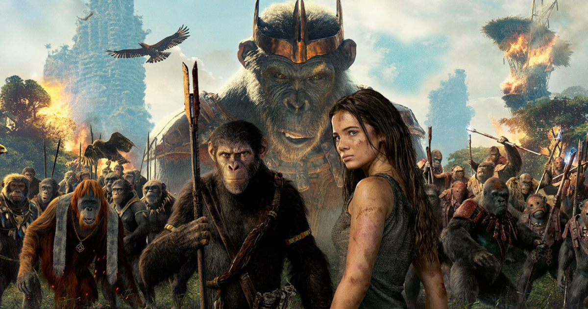 La scène finale du film Kingdom of the Planet of the Apes devait à l'origine être plus intense, mais elle a été retravaillée pour la rendre plus subtile.