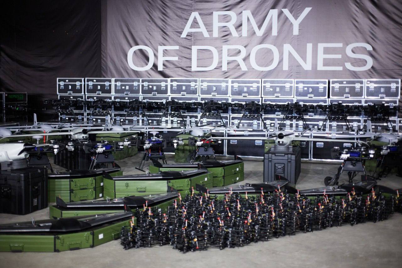 L'"Armée des drones" a remis 2 000 drones de fabrication ukrainienne à l'AFU