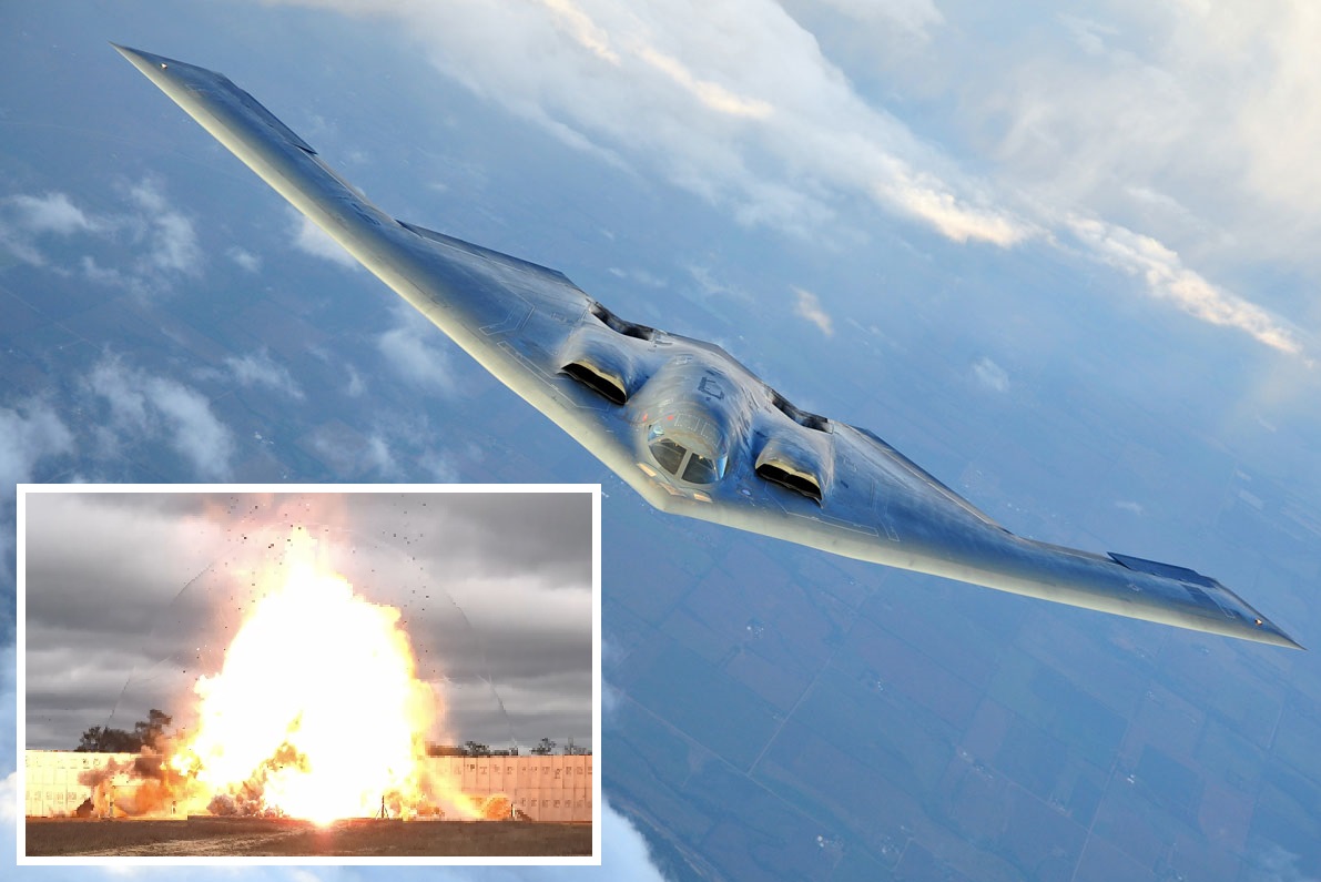 Le bombardier nucléaire B-2 Spirit recevra la dernière bombe GBU-72/B de 2 300 kg pour détruire les bunkers à grande profondeur.