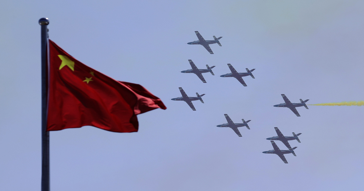 Several Chinese military aircraft spotted around Taiwan