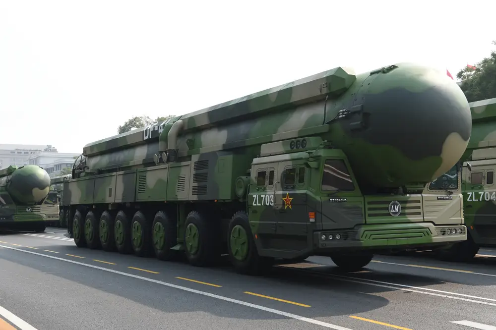 China already has 500 warheads and continues to build up its nuclear arsenal faster than any other country