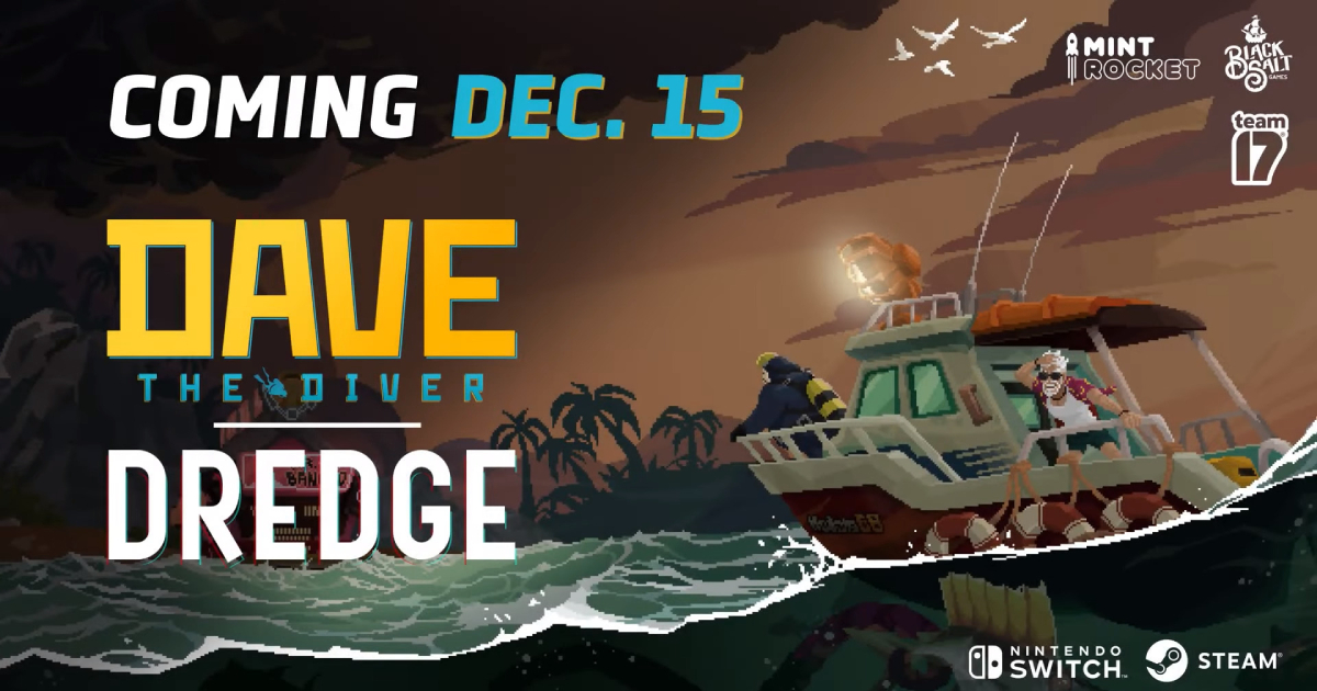 Зустріч двох моряків: Dave the Diver отримає безплатне оновлення 15 грудня, яке додасть контент із Dredge