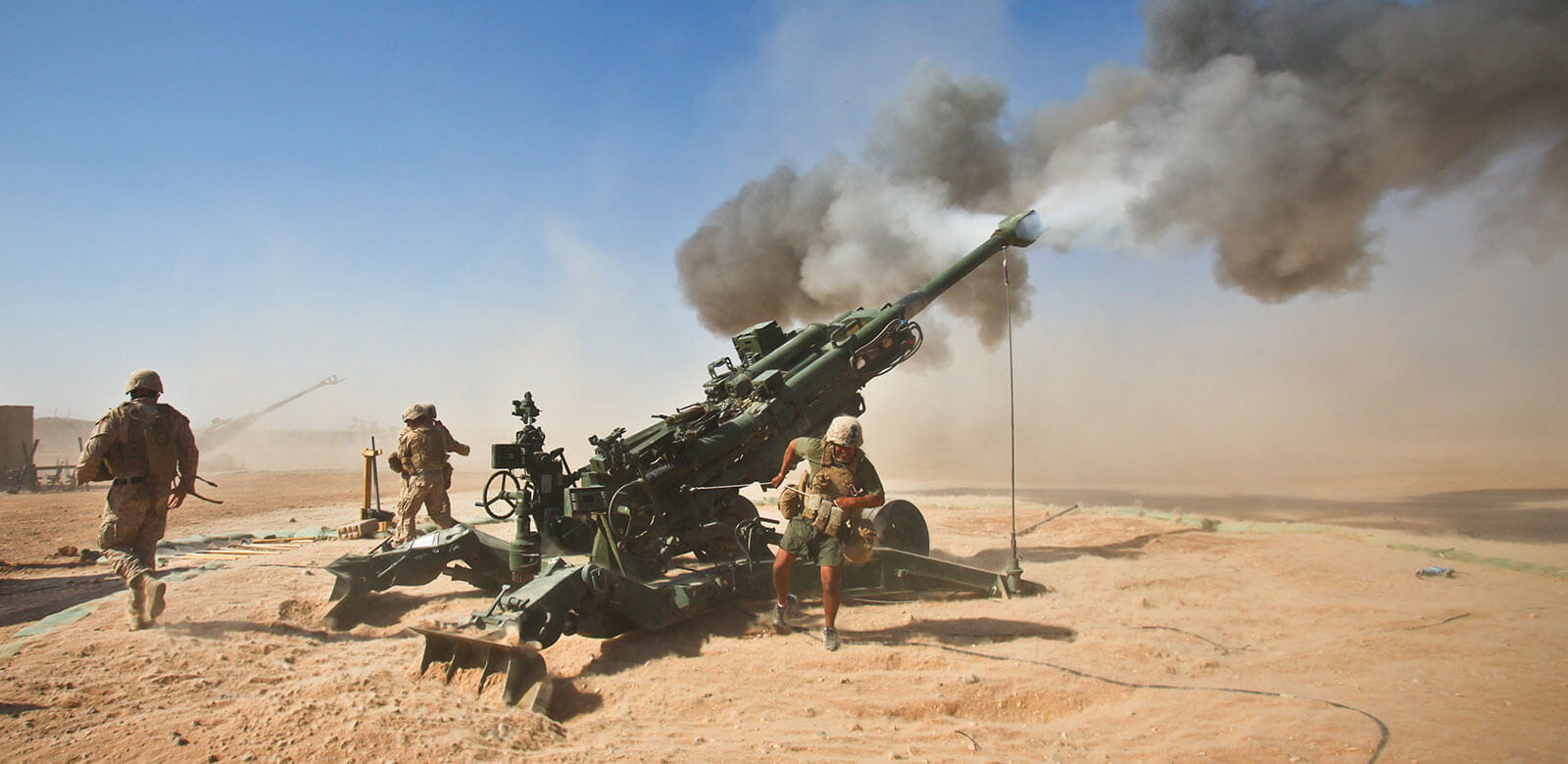 Raytheon received $84 million to produce M982 Excalibur precision-guided munitions, which the Pentagon is supplying to Ukraine