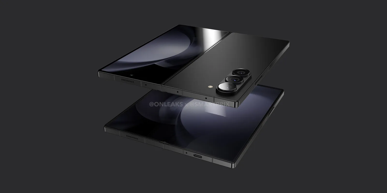 La maquette du Samsung Galaxy Fold 6 présente un design angulaire similaire aux modèles Galaxy S Ultra et Galaxy Note.