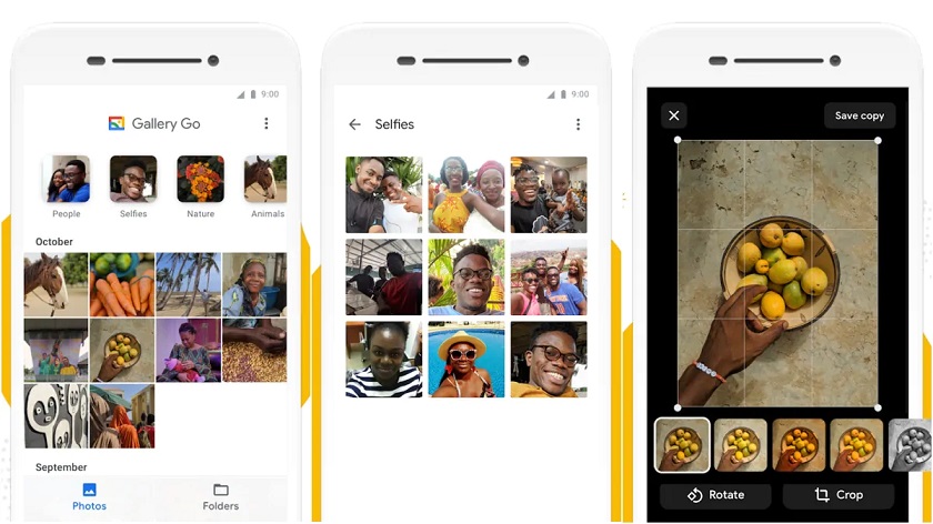 Google выпустил Gallery Go — облегчённую версию Google Photos