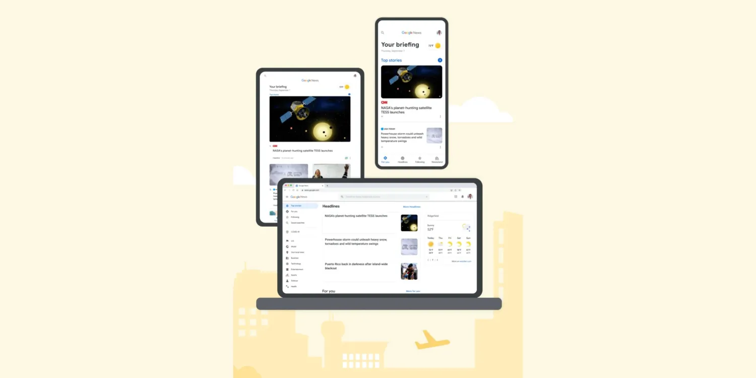 Google News on your devices: Integration overview