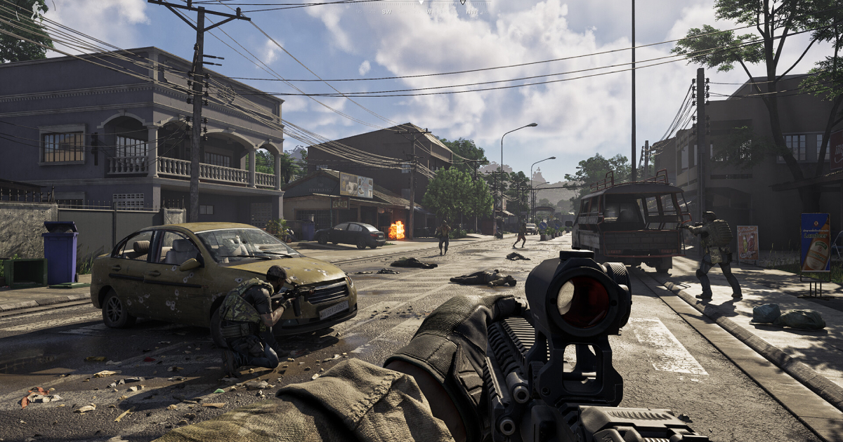 Le jeu de tir réaliste Gray Zone Warfare s'est vendu à 400 000 exemplaires le jour de sa sortie.