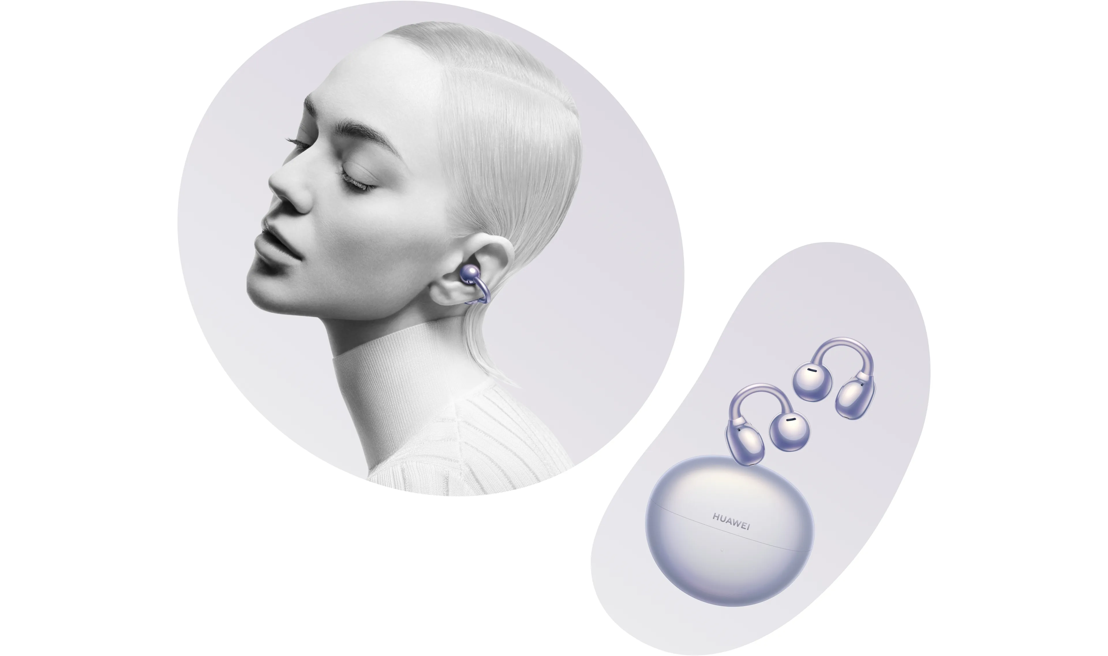 Huawei FreeClip - open wireless headphones for €200