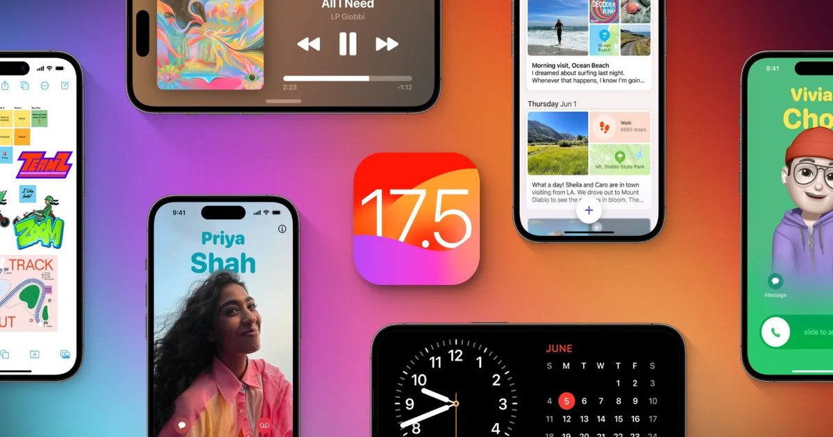 Apple готується до випуску iOS 17.5