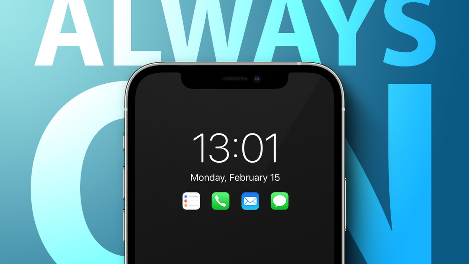 Gourmet: iPhone 14 Pro smartphones along with iOS 16 will receive the Always-On Display function