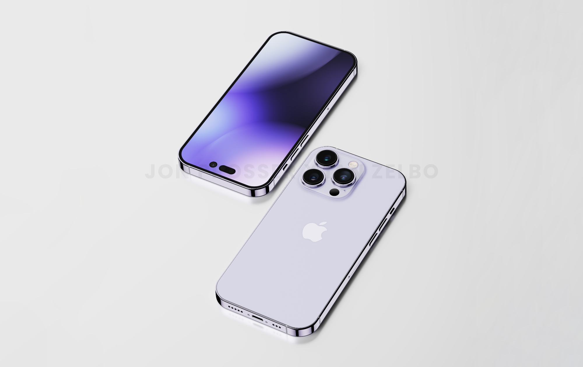 Double écran perforé et triple caméra de 48 MP: voici à quoi ressemblera l'iPhone 14 Pro