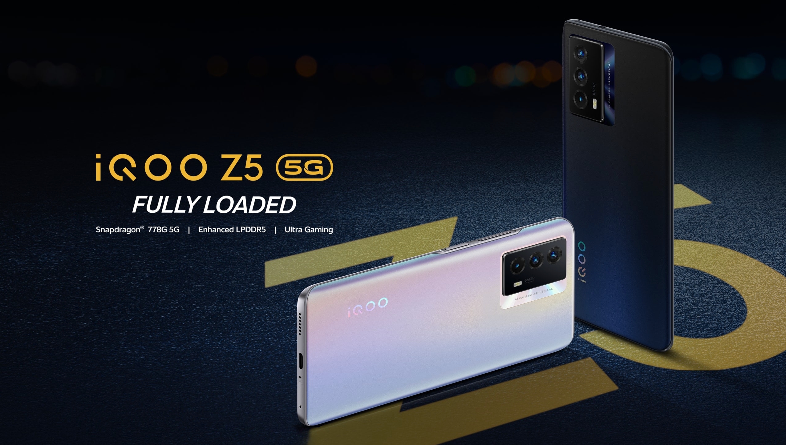 iQOO Z5 5G with Snapdragon 778G chip, 120Hz screen and 5000mAh battery released outside of China
