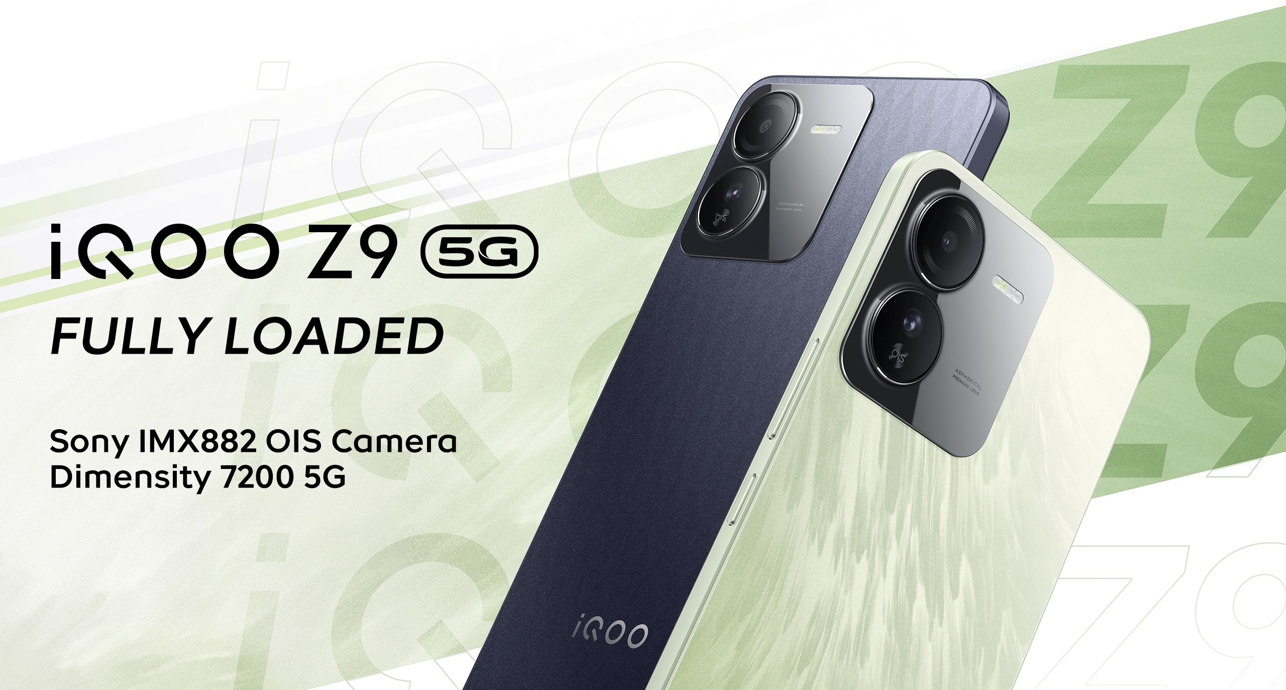 iQOO Z9 5G: AMOLED-дисплей на 120 Гц, чип MediaTek Dimensity 7200, захист IP54 та батарея на 5000 мАг із зарядкою на 44 Вт за $240