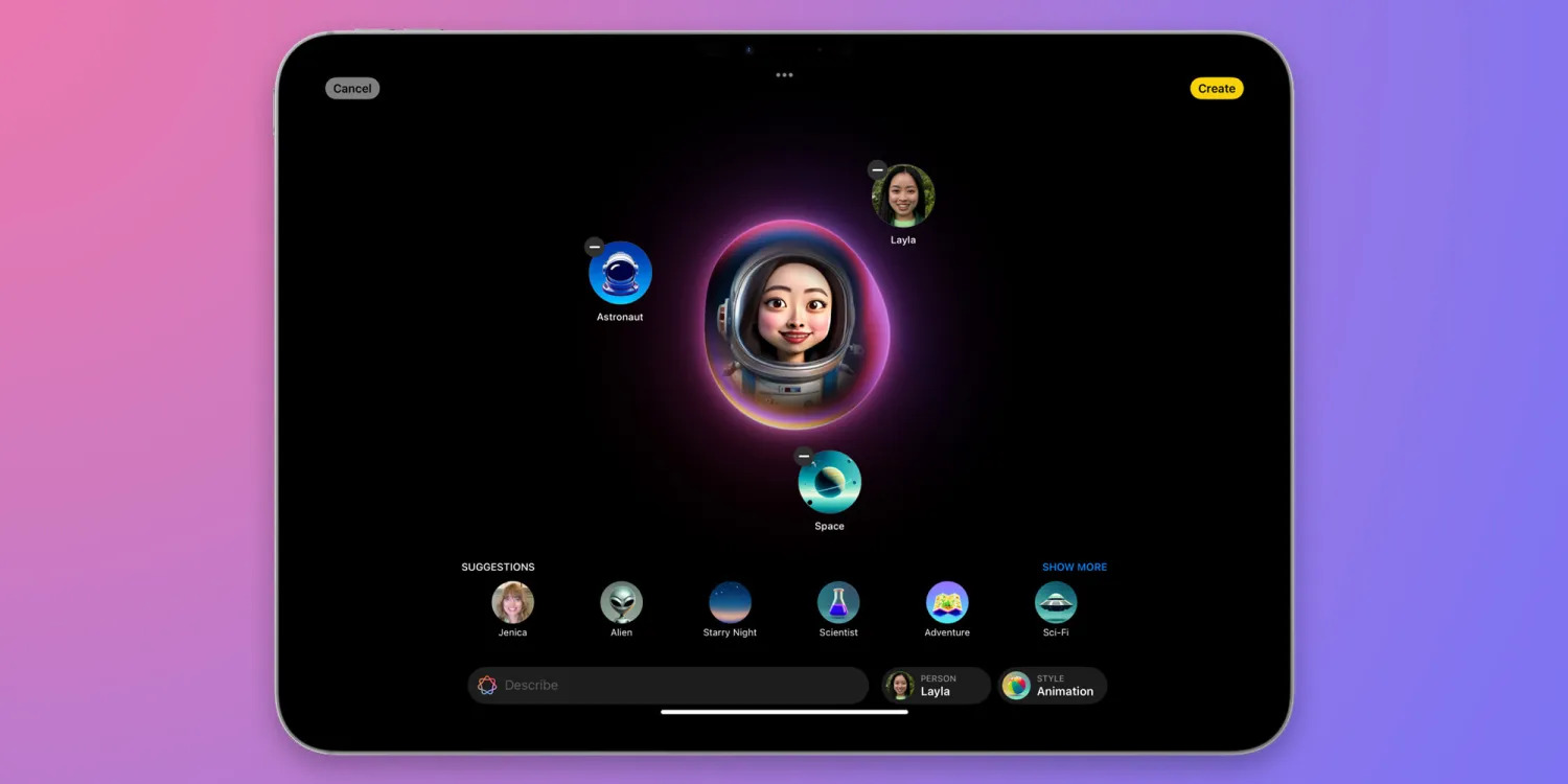 Apple Image Playground will mark images with metadata generated by artificial intelligence