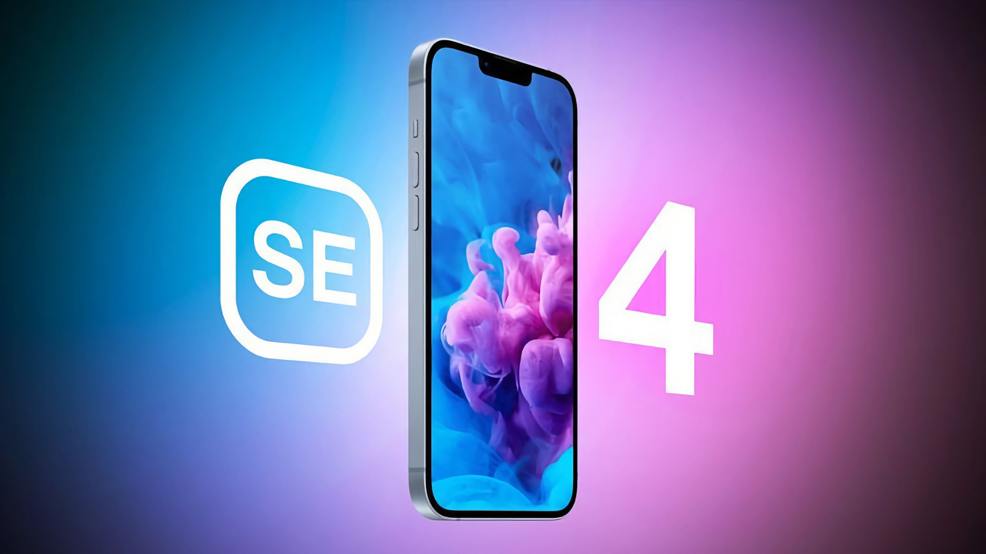 Rumeur : l'iPhone SE 4 sera basé sur l'iPhone 14, le smartphone aura Face ID, un port USB-C et un appareil photo de 48 MP.