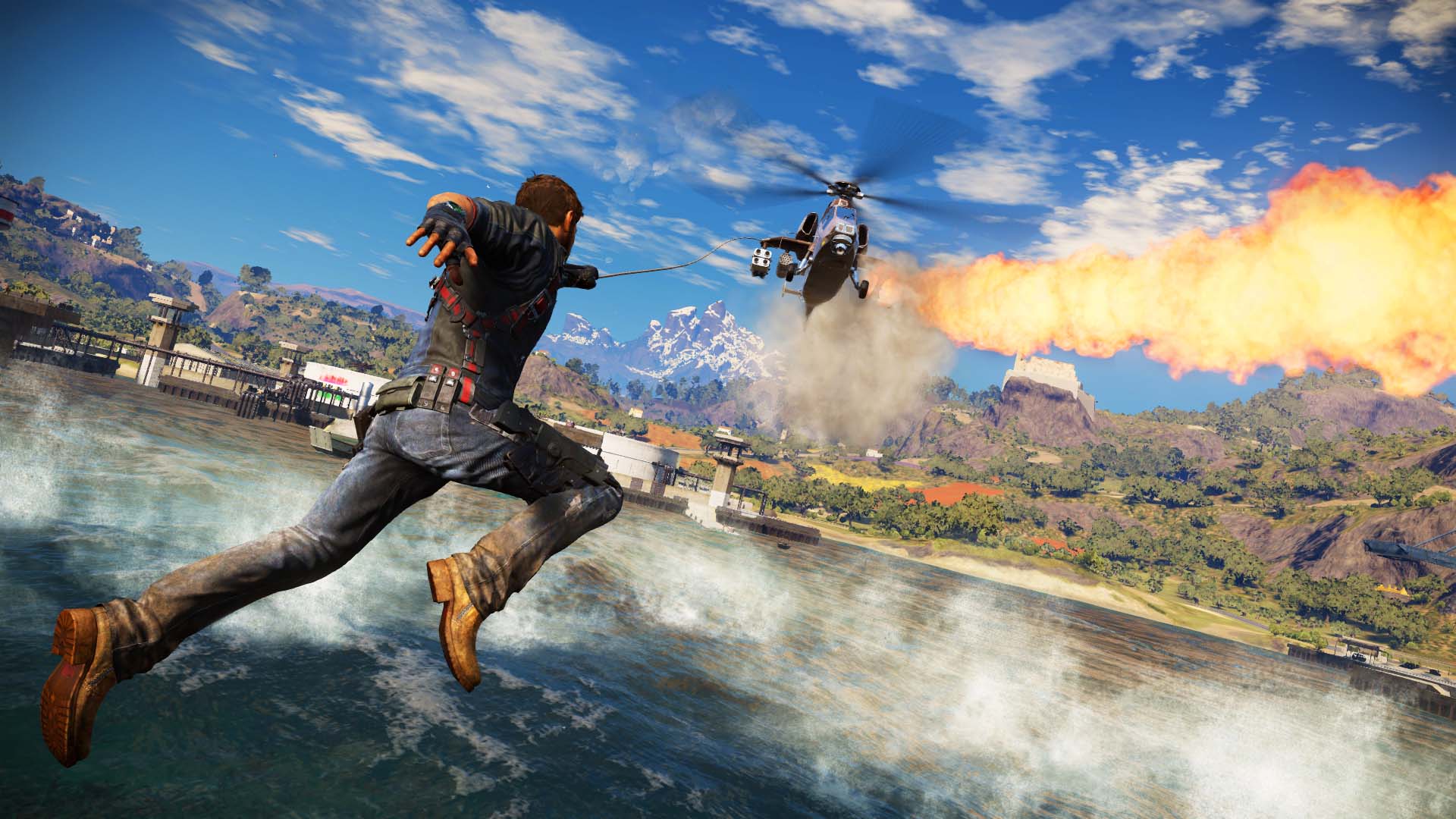 First looks at Just Cause 3: leaked screenshot