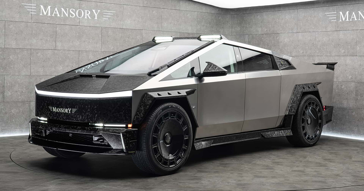 Revamped Cybertruck: Mansory's Unique Tesla Elongation