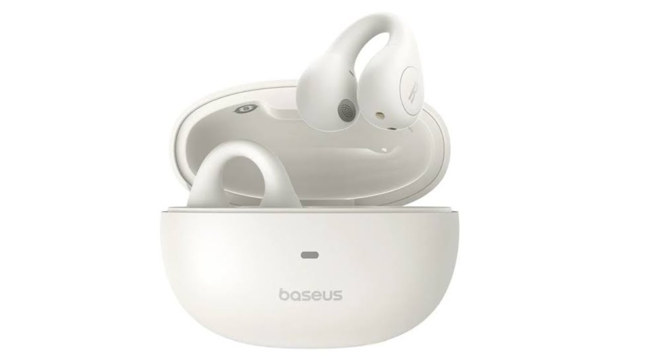 New Baseus AirGo 1 Ring headphones: 360° sound, fast charging and 25 hours of use