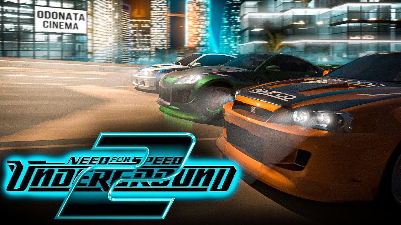 Gameplay du fan remake de NFS Underground sur Unreal Engine