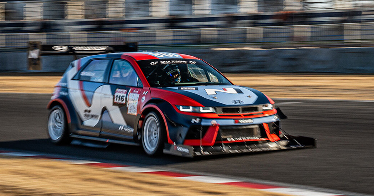 Hyundai IONIQ 5 N TA Spec : Prêt à vous arracher les paupières lors de l'"Attack Tsukuba 2025".