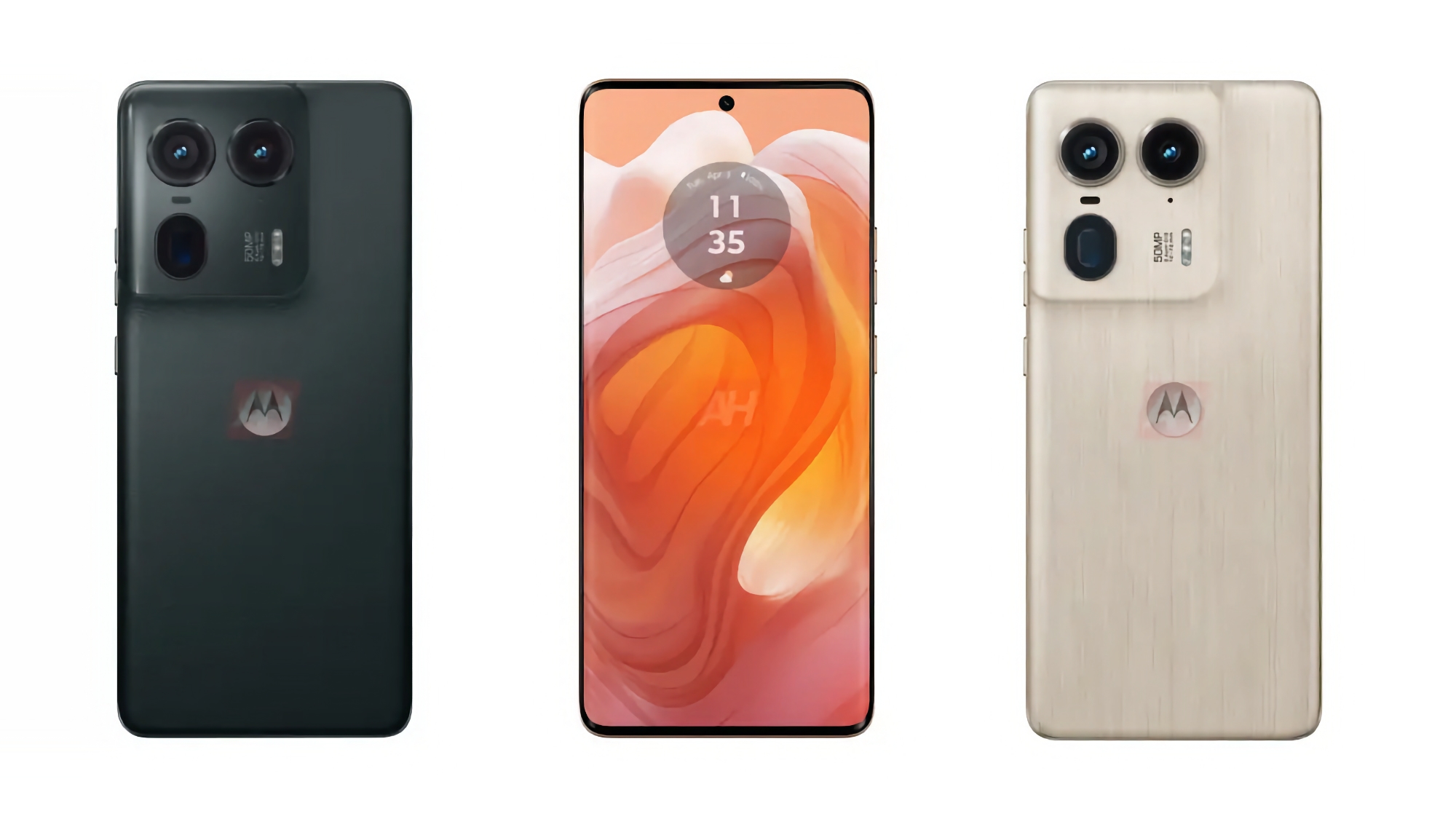 В інтернеті з'явилися зображення, характеристики та ціна флагмана Motorola Edge 50 Ultra