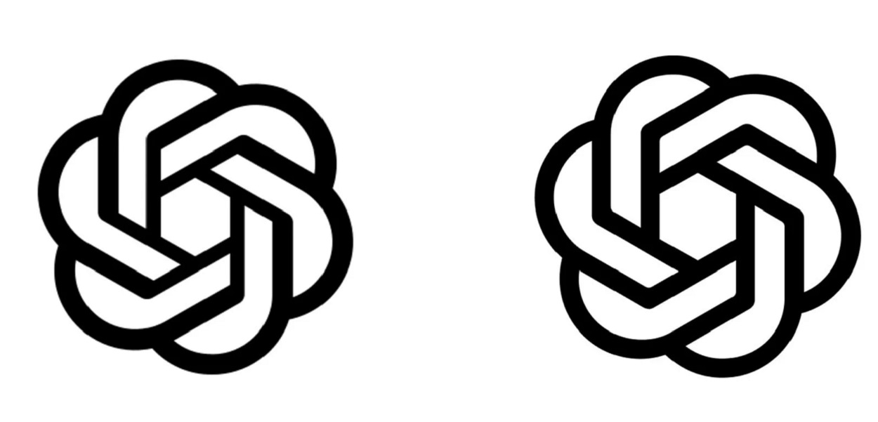 Evolution: Comparing the old and new OpenAI logos