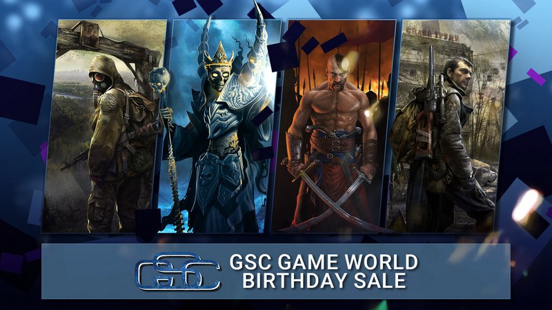 GSC Game World a organisé une vente de ses jeux sur Steam à l'occasion de son anniversaire.