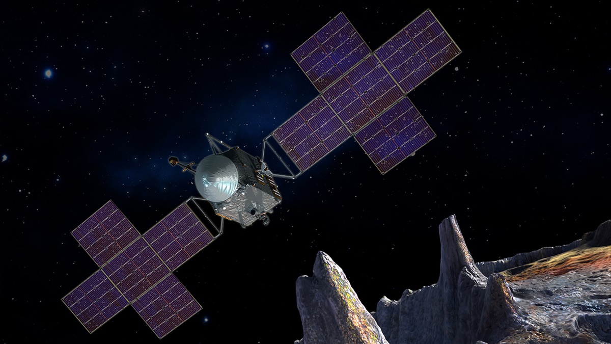 The Psyche interplanetary station has sent back the first photos from space on its way to an asteroid between Mars and Jupiter