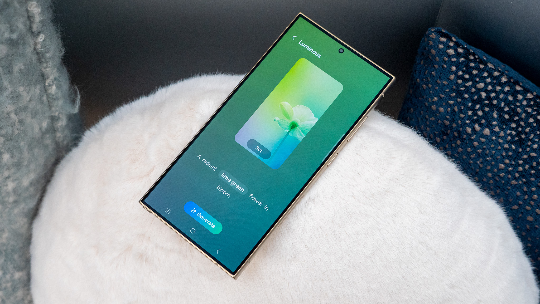 Samsung's Galaxy AI adds brighter, larger watermarks to generated wallpapers