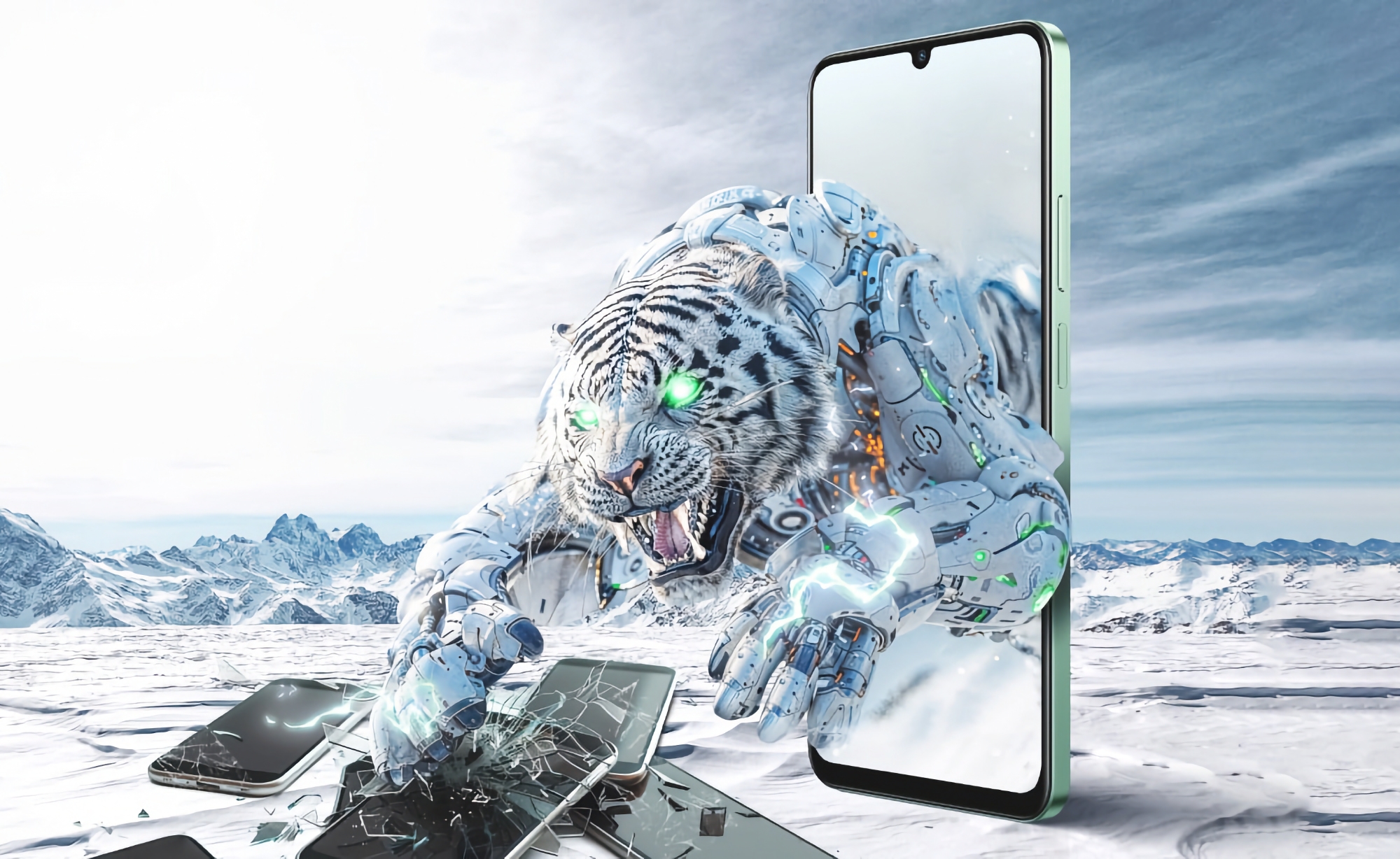 realme C61: LCD-дисплей, чип Unisoc T612, бічний сканер відбитків пальців і батарея на 5000 мАг дешевше за $110