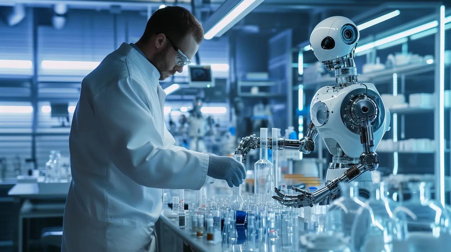 Innovation in the lab: when scientists work side by side with robots