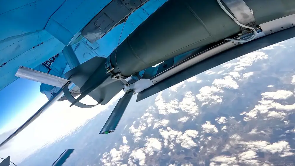 Russia "self-bombed" its territory 103 times in 2024