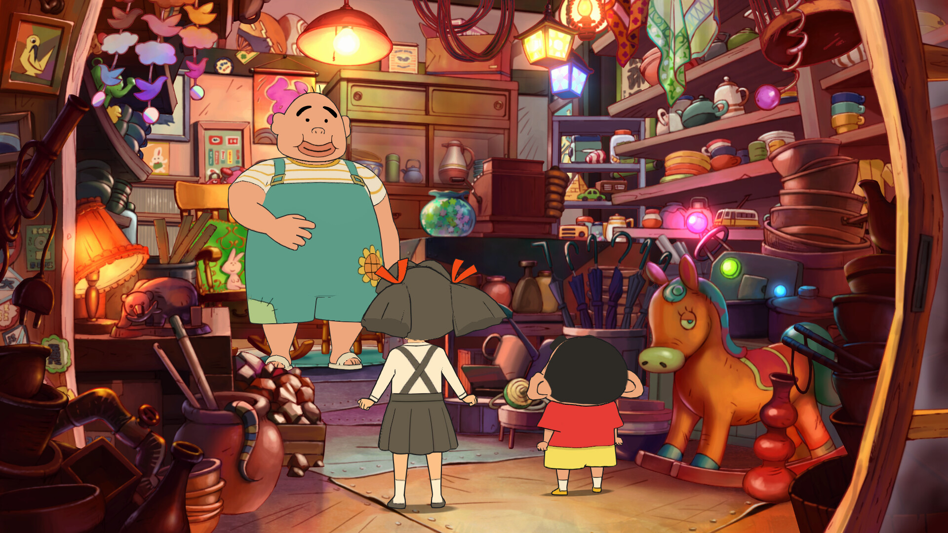 Shin-chan, un jeu d'aventure chaleureux, vient de sortir : Shiro et la ville du charbon, basé sur le manga Crayon Shin-chan
