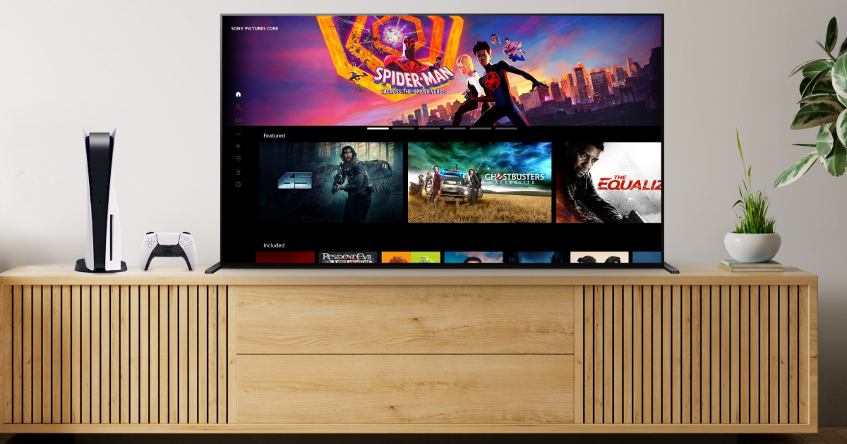 Sony a lancé l'application Pictures Core sur PlayStation 4/5, donnant accès à une bibliothèque de films qui sera enrichie à l'avenir.
