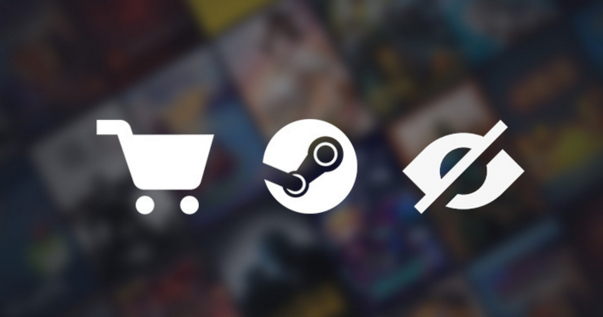 Steam beta has received an important update: the shopping cart is now easier to use and games can be hidden from others