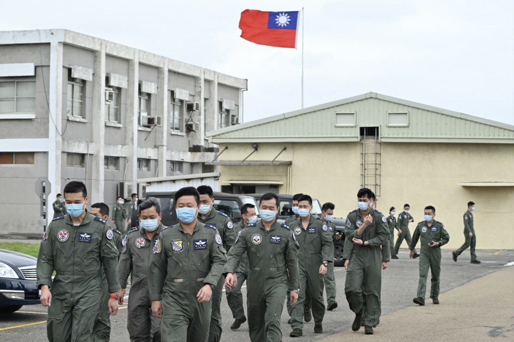Les troupes taïwanaises de la base de Xinzhou renforcent leur défense