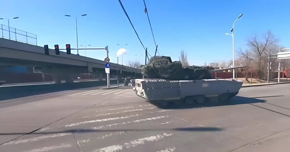 Un char d'assaut inconnu jusqu'alors a été repéré en Chine
