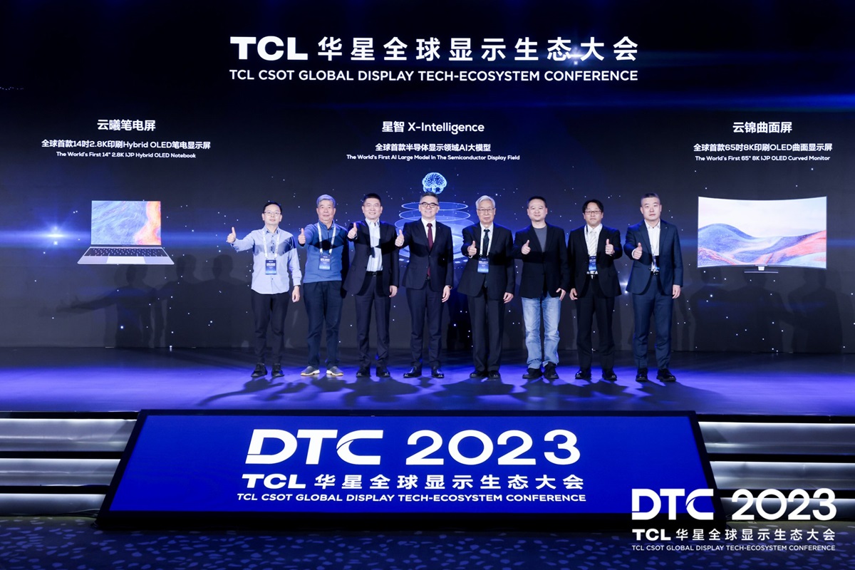 TCL introduced a dome-shaped 4K OLED panel with 120Hz refresh rate and an 8K 2D/3D display