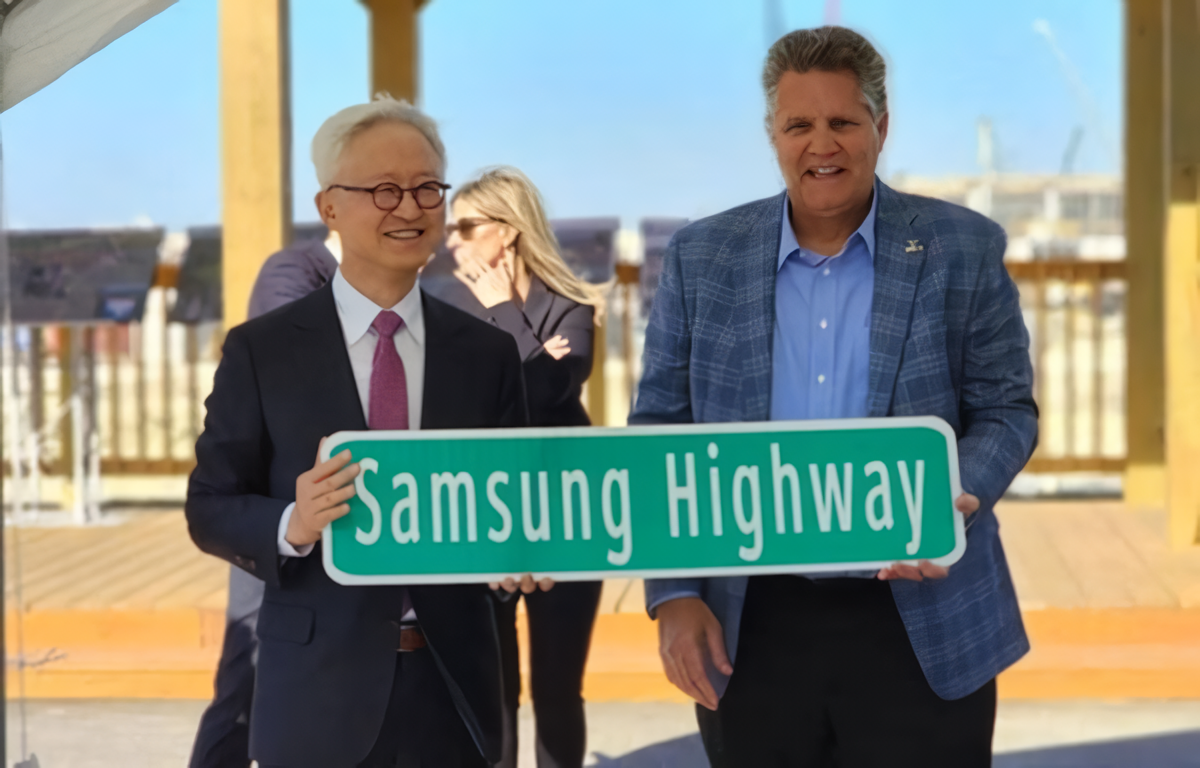 The Samsung Highway, a $39 million investment in the state of Texas, has officially opened in the state of Texas