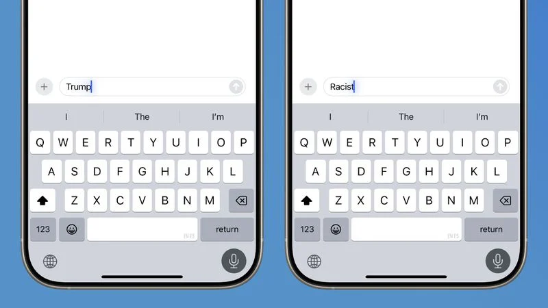 Почему iPhone исправляет "rascist" на "Trump"? Apple дала объяснение