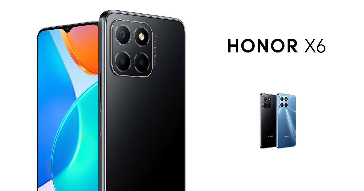 Honor X6 із 50-МП камерою, Magic UI 6 та Android 12 з'явився у Великій Британії - смартфон оцінили у £150