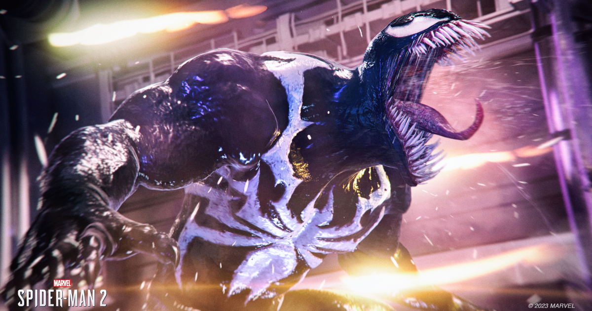 Insomniac used only 10% of Venom's recorded lines in Marvel's Spider-Man 2