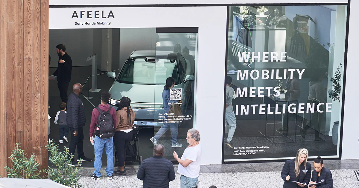 Diving into the future: Impressions from the AFEELA showroom in Los Angeles