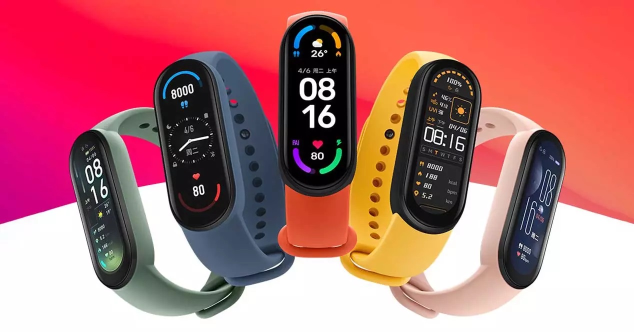 Xiaomi Mi Band 6 received a firmware update with new themes