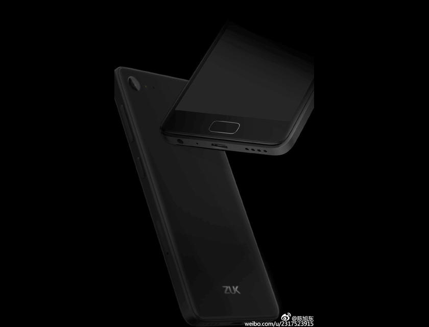Первый пресс-рендер компактного смартфона ZUK Z2